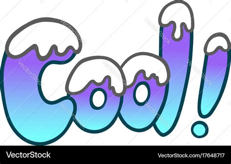 Cool word Royalty Free Vector Image - VectorStock