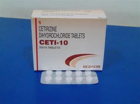 Cetirizine Dihydrochloride Tablets, Usage: Hospital at best price in Ahmedabad