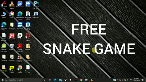 FREE SNAKE GAME ON PC - YouTube