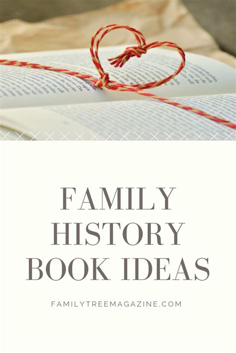 Sample Family History Book Template | Classles Democracy