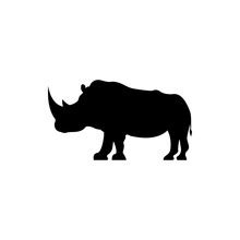 Rhino Silhouette Free Stock Photo - Public Domain Pictures