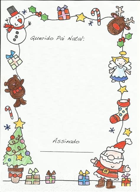 Pintar é divertido - Desenhos para colorir: Carta ao Pai Natal