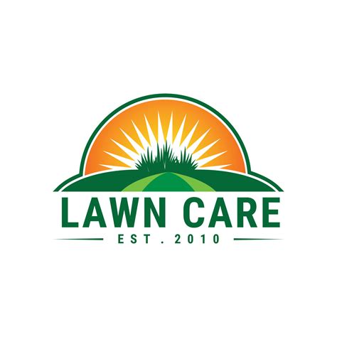 Lawn Care Business Logo Design Badge Template 12258079 Vector Art at Vecteezy