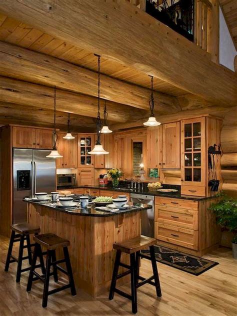 Log Cabin Kitchens: How To Create A Cozy And Rustic Feel - Kitchen Ideas