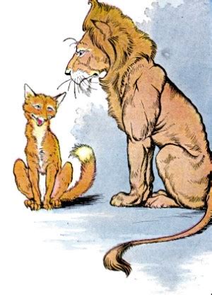 The Fox and the Lion · Aesop's Fable · Preschool Printable Activities and Crafts