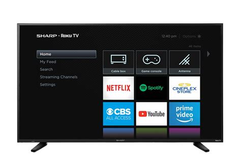 Sharp 58" Class 4K Ultra HD HDR LED Roku Smart TV (R6003) | Walmart Canada