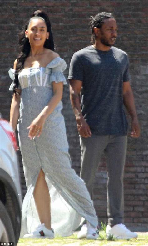 Kendrick Lamar treats fiancee Whitney Alford to Roman Colosseum tour ...