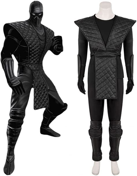 Mortal Kombat Noob Saibot Cosplay Costume Outfit Game Adult Costume ...