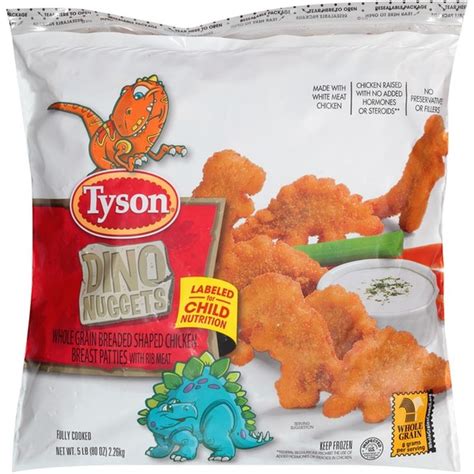 Tyson Dino Chicken Nuggets (5 lb) - Instacart