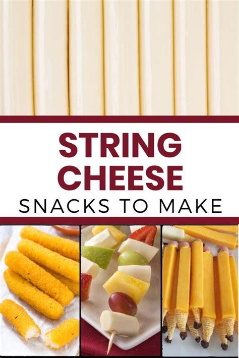 What to make with String Cheese - Moneywise Moms - Easy Family Recipes