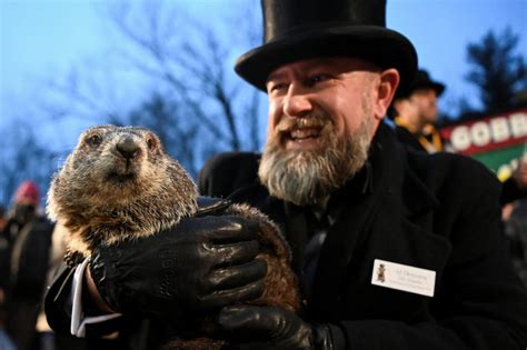 Punxsutawney Phil sees an early spring ahead | PBS News