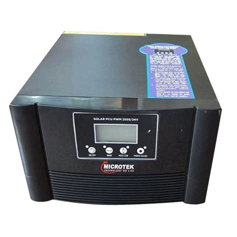 Microtek PCU PWM 2550 Solar Inverter at Rs 14060 | Microtek Solar ...