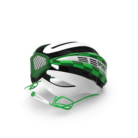 Green Bicycle Helmet 3D Model .max - CGTrader.com