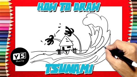 How To Draw A Tsunami Really Easy Drawing Tutorial | The Best Porn Website