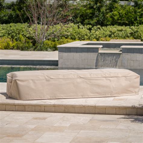 Freeport Park Outdoor Waterproof Fabric Chaise Lounge Cover & Reviews ...