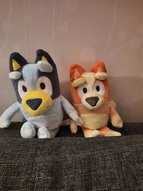 The beginning of my Bluey plushy collection : r/bluey