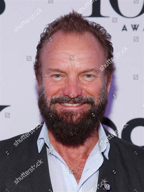 Sting Attends 2015 Tony Awards Meet Editorial Stock Photo - Stock Image ...