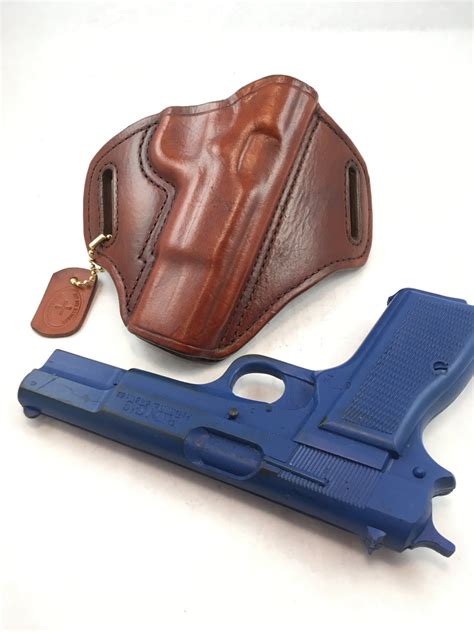 Browning Hi-Power - Handcrafted Leather Pistol Holster