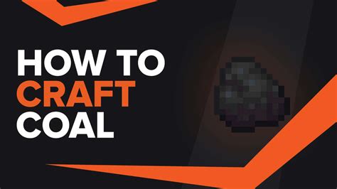 How To Make Coal In Minecraft