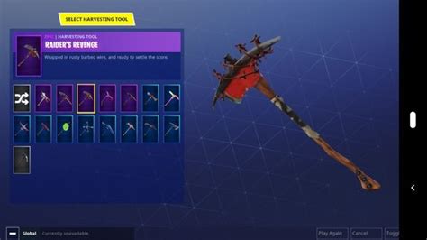 Renegade raider pickaxe name