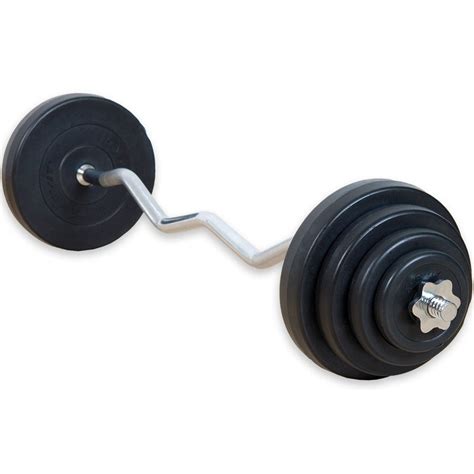 1" EZ Curl Bar Set- 23.5kg– TnP Accessories