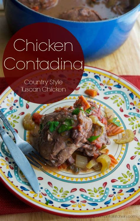 Chicken Contadina {Country Style Tuscan Chicken}