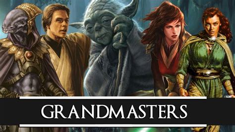 Ranking The Jedi Grand Masters From Weakest To Strongest - YouTube