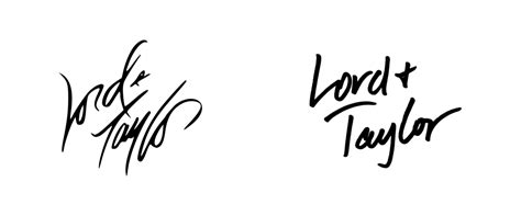 Brand New: New Logo for Lord & Taylor