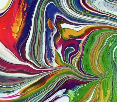 Color Swirl Painting by Amanda VanEver - Fine Art America