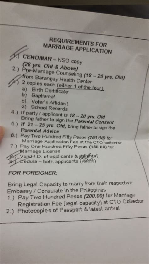 Marriage License Requirements: Getting Married in the Philippines - I write random musings to ...