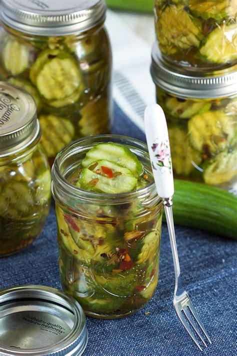 Easy Refrigerator Bread and Butter Pickles - The Suburban Soapbox