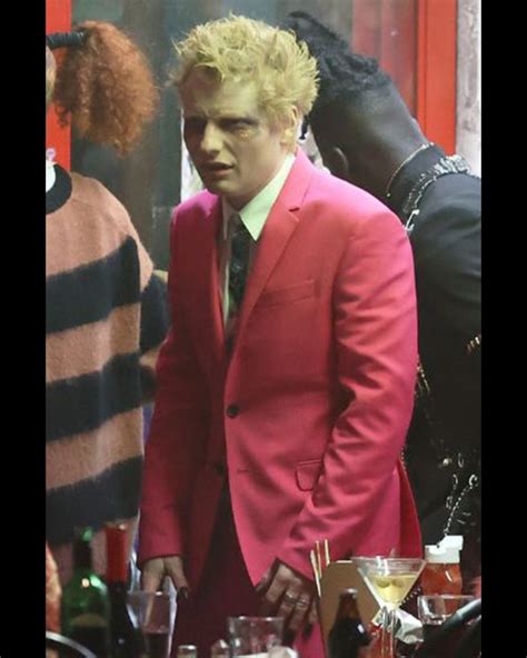 Ed Sheeran Bad Habits Pink Suit | Shop with Confidence