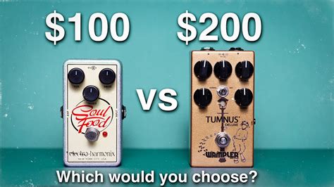 Soul Food vs Tumnus Deluxe : The EHX and Wampler Klon Klones! - YouTube