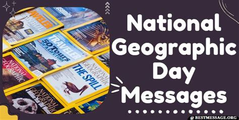 National Geographic Day Messages, Wishes, Quotes