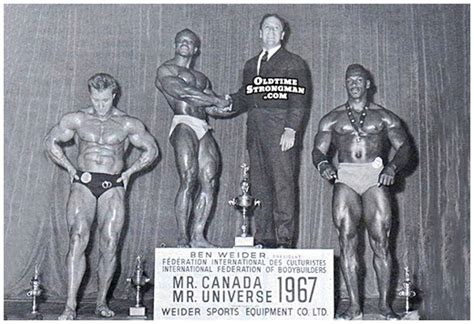 1967 IFBB Mr. Universe - www.oldtimestrongman.com