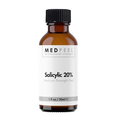 Buy MedPeel Salicylic Acid 20% Peel - Medium Strength, Professional ...