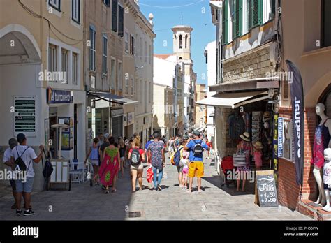 Mahon street people shopping hi-res stock photography and images - Alamy