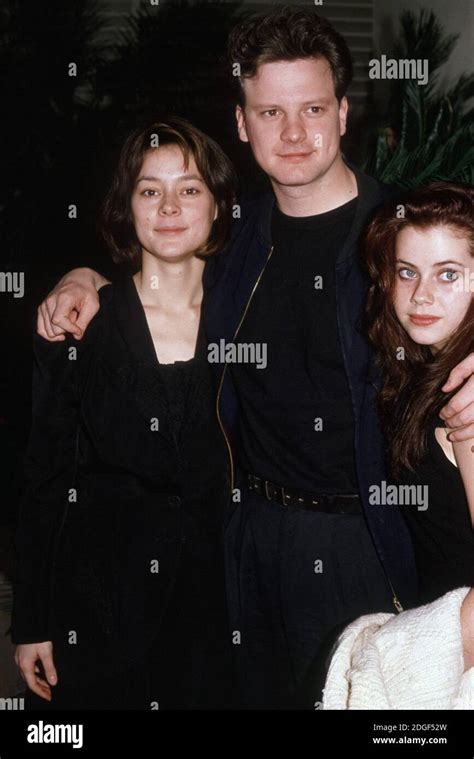 Stars of "Valmont" Meg Tilly, Colin Firth and Fairuza Balk, circa 1989 / File Reference # 34000 ...