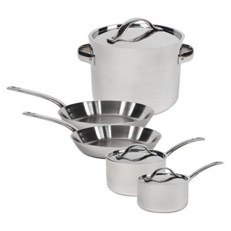 Gordon Ramsay by Royal Doulton Stainless-Steel 8-Piece Cookware Set ...