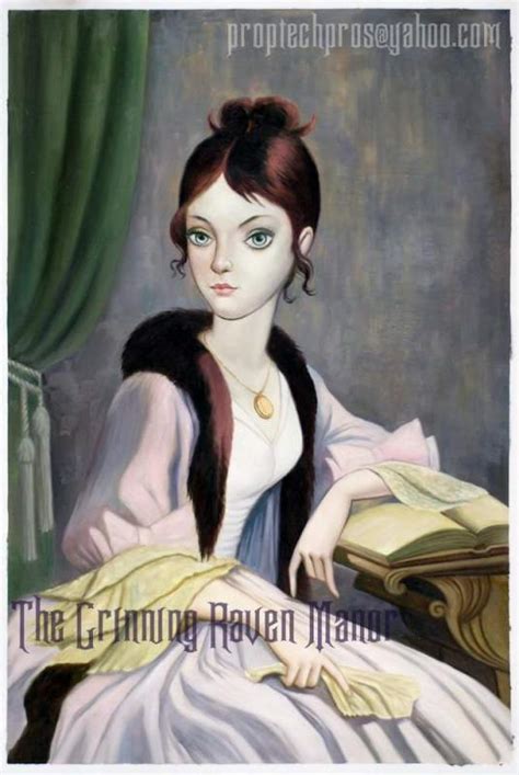 The Haunted Mansion's, "Changing Portrait," June - December, Reproduction painting, Oil On ...