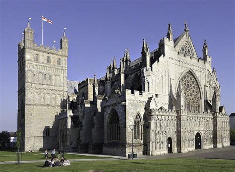 Exeter Cathedral, Exeter, England : r/placesofworship