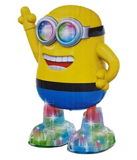 Dancing Minions Toy Battery Operated Musical Flashing Light Minions Toy ...