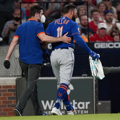 Mets' Kevin Pillar Suffered Broken Nose Injury After Taking Pitch to ...