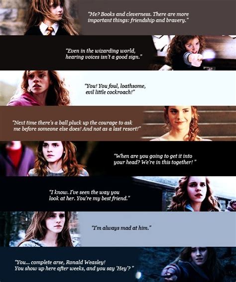 Hermione Harry Potter Quotes. QuotesGram