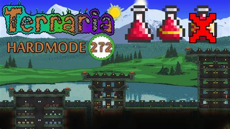 Terraria - HEALING POTIONS - YouTube