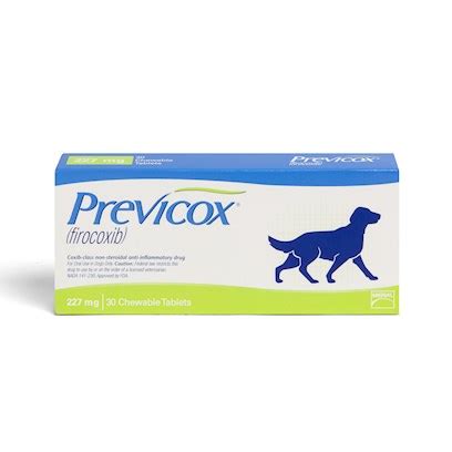 Previcox for Dogs, 57 and 227 mg tabs, OA NSAID - PetCareRx