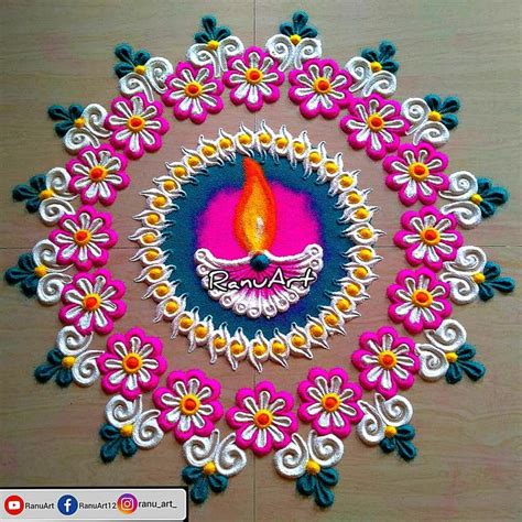 Diwali special beautiful and simple Rangoli designs 🤩😻 | Rangoli ...