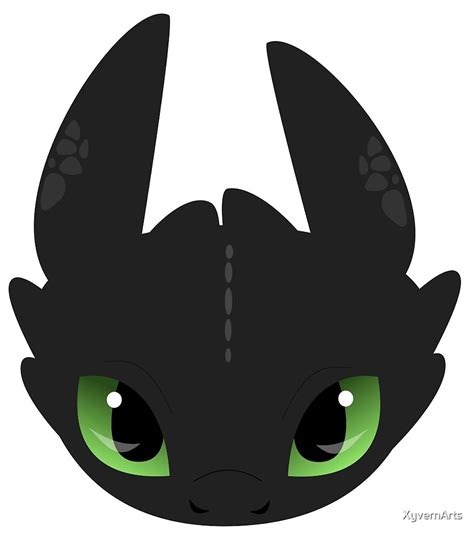 "Toothless Dragon" by XyvernArts | Redbubble