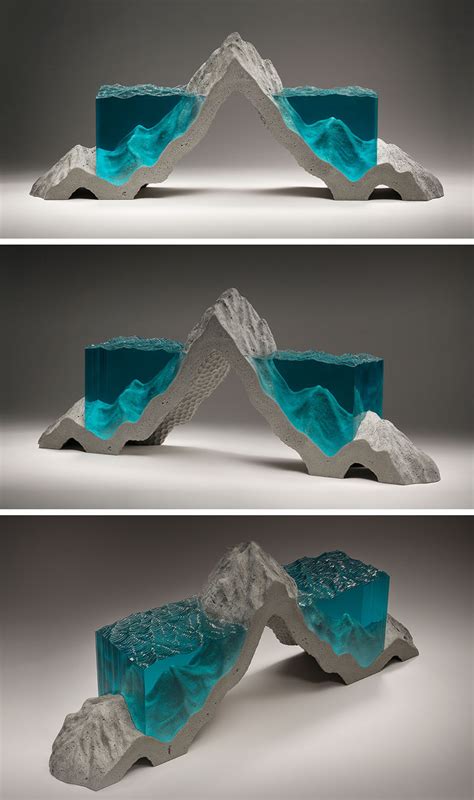 Glass And Concrete Sculptures By Self-Taught Artist Ben Young