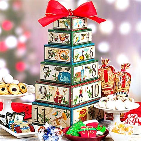 12 Days of Christmas, Holiday Sweets Gift Tower